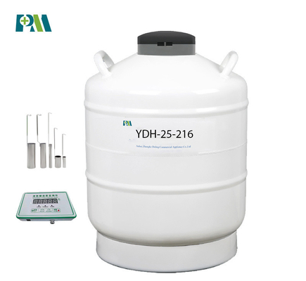 مخزن نیتروژن حمل و نقل خشک PROMED برای حمل و نقل نمونه برودتی YDH-25-216