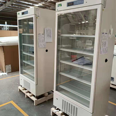 کنترلگر درجه حرارت میکروپروسسر یخچال داروخانه پزشکی با درب شیشه ای گرم 416L