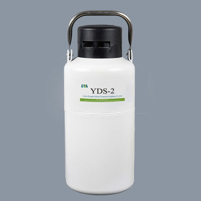 ISO 2L 100L قابل حمل مایع نیتروژن مخزن حمل و نقل آلومینیوم