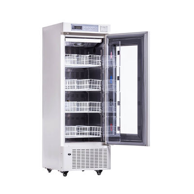 یخچال های بانک خون با روکش 4 درجه با اسپری داخلی با فولاد ضد زنگ 208 لیتری