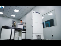 اتاق های مستقل دوگانه یخچال عمیق واکسن پزشکی عمودی -25 درجه