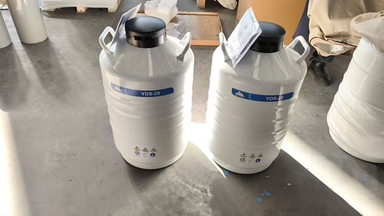 کیفیت  METHER YDS-15-80 Cryogenic Dewar — 15L Liquid Nitrogen Container for Laboratory کارخانه