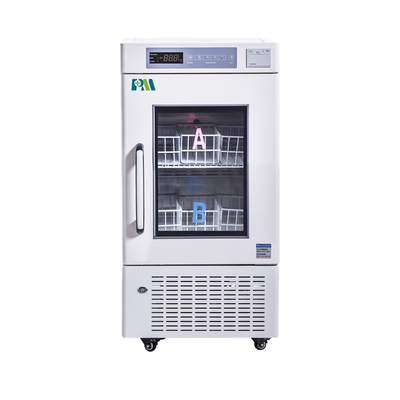 یخچال های بانک خون زیست پزشکی 108 لیتری AUTO Defrost تک شیشه ای قائم با کیفیت بالا