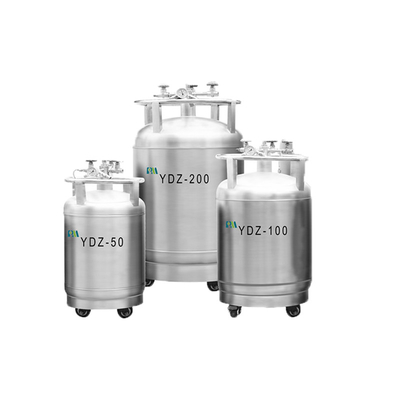 محلول های نیتروژن مایع پرکننده خود فشار برودتی زیست پزشکی LN2 Dewar Tank