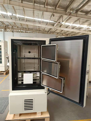 -86 display نمایشگر دیجیتال فریزر ایستاده دمای فوق العاده کم برای آزمایشگاه / بیمارستان
