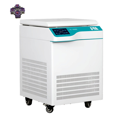 H0512 Multi Rotors Medical Clinic Lab سانتریفیوژ خنک کننده یخچال دار با سرعت بالا