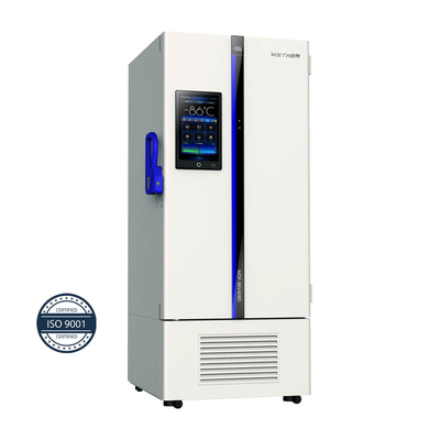 یخچال مستقیم انرژی صرفه جویی یخچال درجه حرارت بسیار پایین (340 لیتر) فولاد ضد زنگ -86°C یخچال برای آزمایشگاه