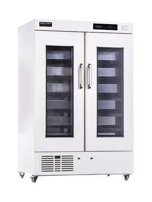 فولاد ضد زنگ 304 658L یخچال عمودی بانک خون 4°C برای ذخیره نمونه خون