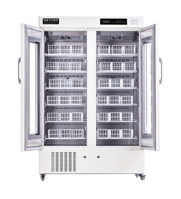 MBC-4V658 بانک خون پزشکی یخچال 658L پلاسما و کیسه خون ذخیره سازی متری
