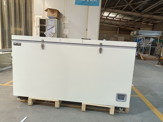 40H485 -40°C فریزر صندوقی زیست پزشکی 485 لیتری، فریزر عمیق پزشکی با ظرفیت بالا برای ذخیره سازی ویروس و نمونه
