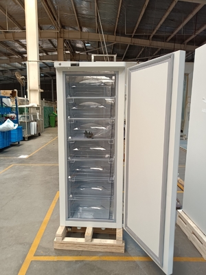 -40℃ فریزر عمودی پزشکی عمیق MDF-40V278W | فریزر آزمایشگاهی 278 لیتری با دقت بالا با 7 کشو و کنترل دیجیتال