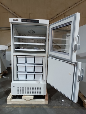 -40℃ فریزر زیست پزشکی MDF-40V528 | فریزر پزشکی با دقت بالا و دو محفظه (528 لیتر)