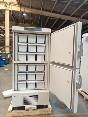 -40℃ فریزر زیست پزشکی MDF-40V528 | فریزر پزشکی با دقت بالا و دو محفظه (528 لیتر)