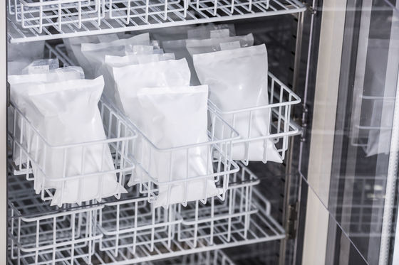 نمایشگر LED 108L مینی قابل حمل یخچال بانک خون زیست پزشکی با کیفیت بالا یخچال برای ایستگاه خون