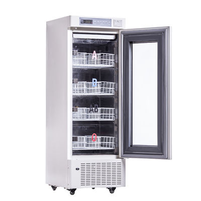 یخچال و فریزر 208 لیتری کوچک با ظرفیت بیومدیکال ذخیره سازی خون با هوا خنک کننده واقعی