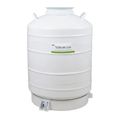 مخزن برودتی نیتروژن مایع سفید رنگ YDS-35-210 100L