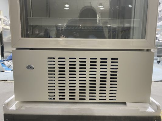 یخچال و فریزر پزشکی داروخانه کنترل ریزپردازنده 316L با درب تک شیشه ای خودکار فراست با کیفیت بالا
