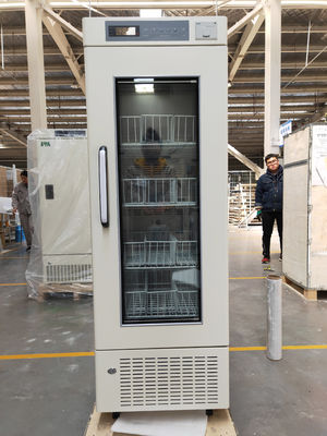208L یخچال بانک خون دقیق 4 درجه سانتیگراد ذخیره سازی برای خون و نمونه های پزشکی MBC-4V208